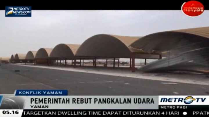 Kelompok Bersenjata Pro Pemerintah Yaman Rebut Pangkalan Udara