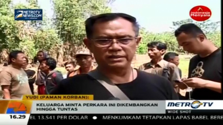 Paman Rian: Kedekatan Rian dengan Pelaku Semata Pengobatan Saja