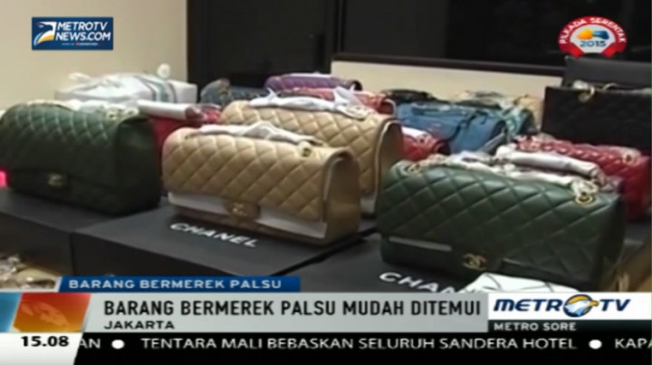  Sita Ribuan Produk Bermerek Palsu, Polisi Tetapkan Empat Tersangka