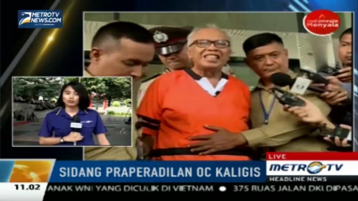 KPK Minta Sidang Praperadilan OC Kaligis Ditunda