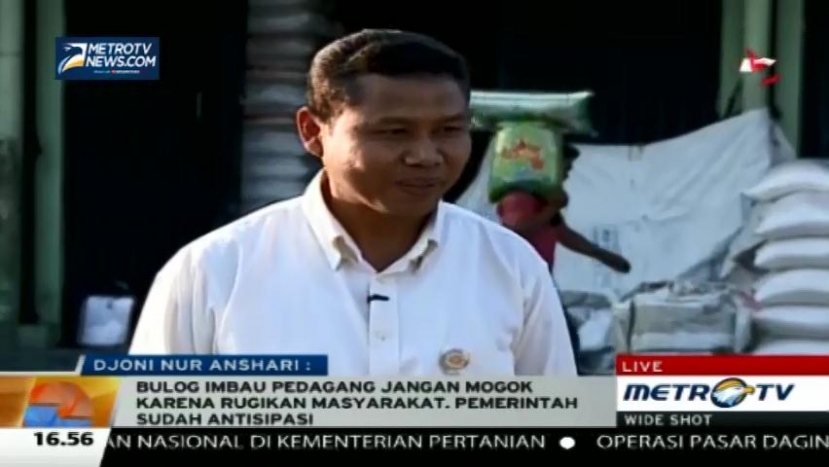 Bulog Imbau Pedagang Jangan Mogok Jualan