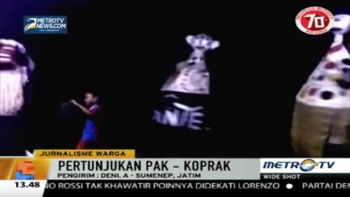 Pak Koprak Jadi Hiburan Warga Sumenep