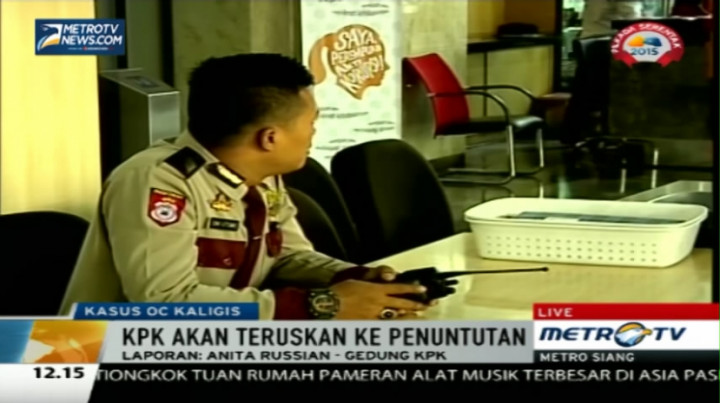 Berkas P21, OC Kaligis Belum Teken Berita Acara Pelimpahan Perkara