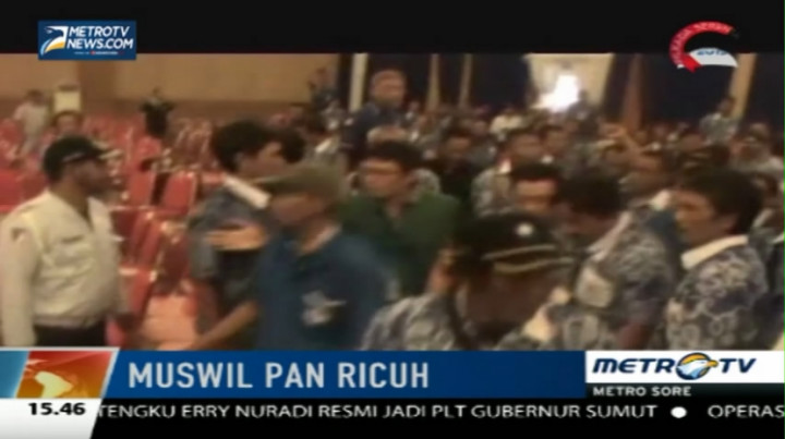  Kericuhan Warnai Musyawarah PAN di Kediri