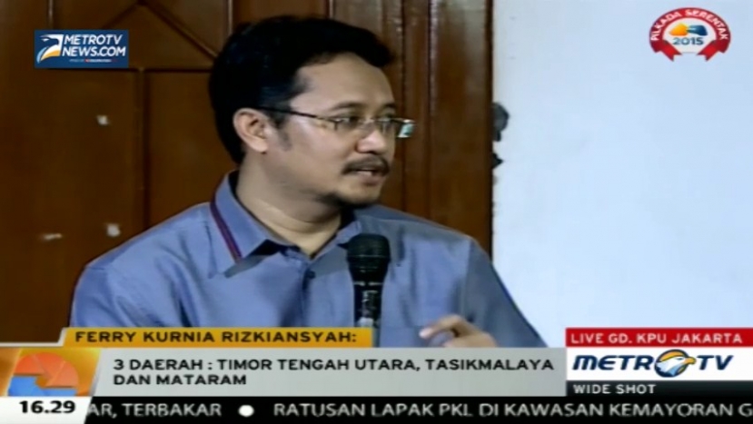 Pendaftaran Ditutup, Tiga Daerah Masih Miliki Calon Tunggal