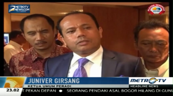  Ketua PERADI Sayangkan Penangkapan OC Kaligis