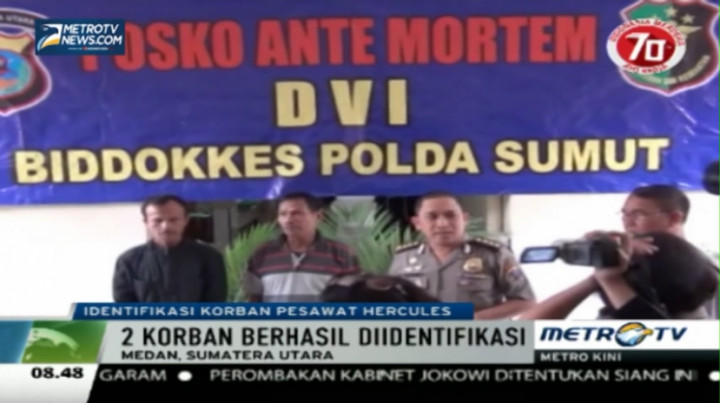 2 Jenazah Korban Hercules Kembali Teridentifikasi
