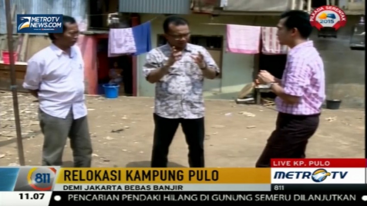 Pemkot DKI Harus Sesuaikan Jumlah KK di Kampung Pulo dan Rusunawa