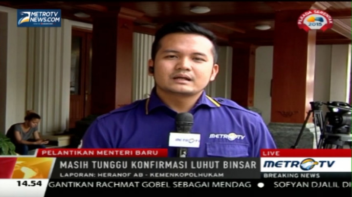 Sertijab Masih Menunggu Konfirmasi Luhut Pandjaitan