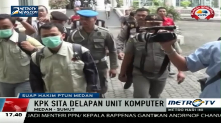  KPK Geledah Kantor dan Rumah Dinas Gubernur Sumut 