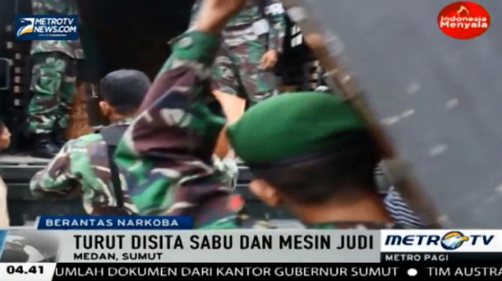 Sarang Narkoba dan Perjudian Digerebek