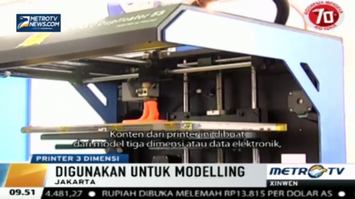 Forum Grafika Digital EXPO Pamerkan Teknologi Printer 3D Terbaru