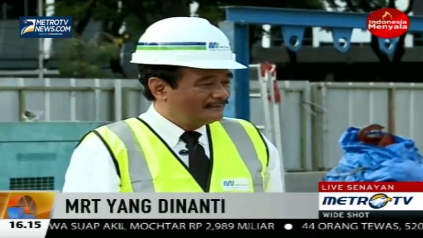 Djarot Yakin MRT, LRT dan TransJakarta Bisa Kurangi Kemacetan