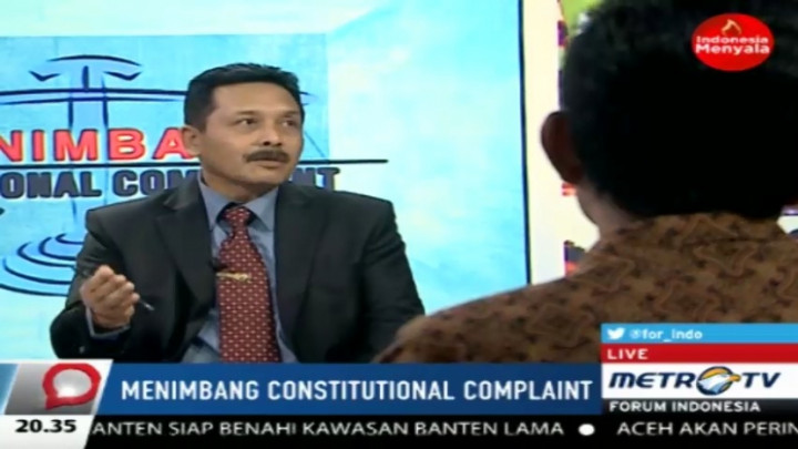 Seperti Ini Teknis Pengajuan Pengaduan Konstitusional 