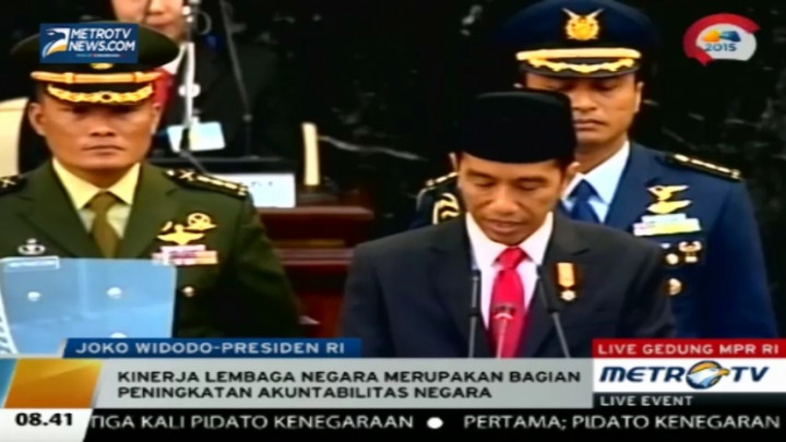 Jokowi Apresiasi Kinerja Seluruh Lembaga Negara