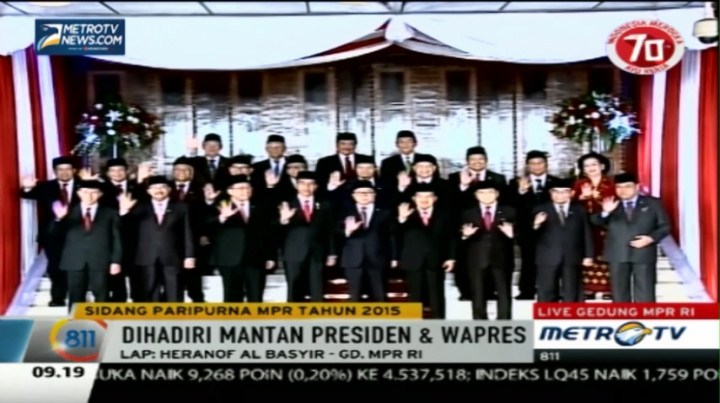 Pidato Kenegaraan, Presiden Singgung Kinerja Lembaga Negara  