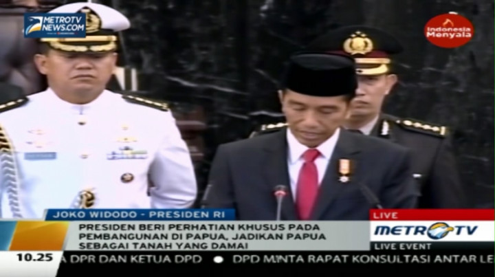 Jokowi: Pemerintah Berkomitmen Jadikan Papua Tanah yang Damai 