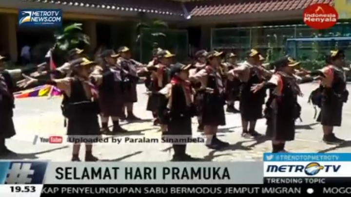<i>Yel-yel</i> Unik Turut Meriahkan Hari Pramuka Ke-54