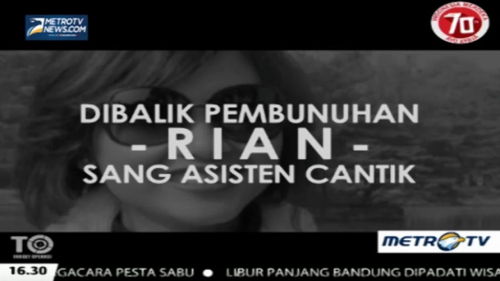 Misteri di Balik Pembunuhan Rian Sang Asisten Cantik (1) 