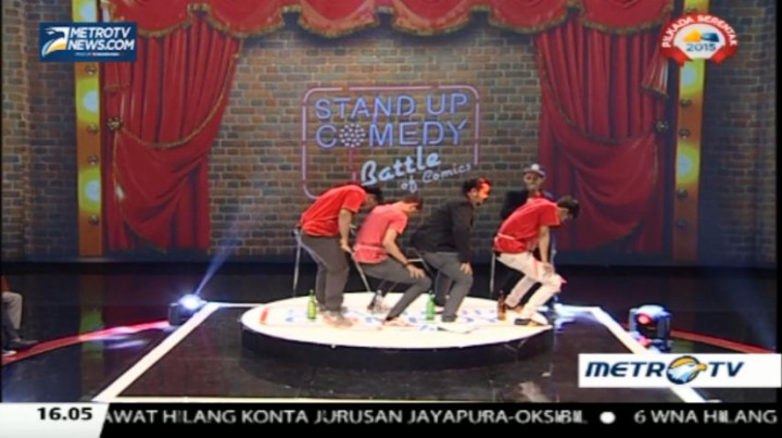 Aksi Para Komik Ikutan Lomba 17-an