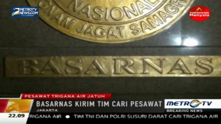  Cari Trigana Air, Basarnas Kirim Satu Tim 