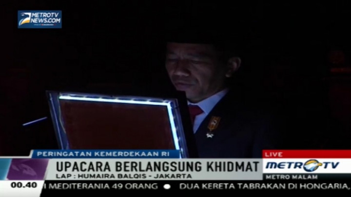  Jokowi Pimpin Renungan Suci di TMP Kalibata