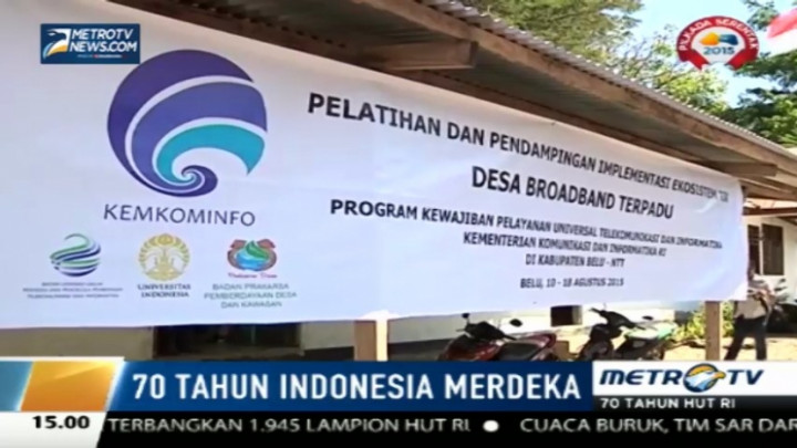  Desa Broadband Terpadu, Program Melek Internet untuk Warga Pelosok