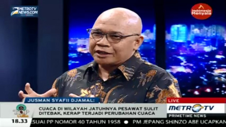 Jusman: Cuaca di Lokasi Trigana Air Jatuh Sulit Ditebak