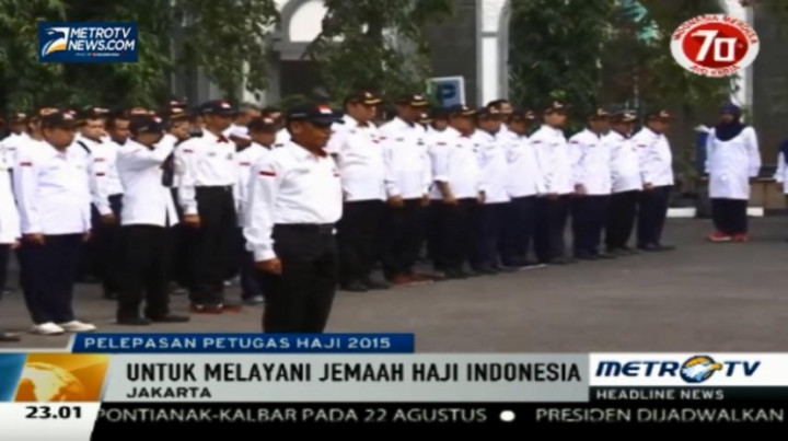  319 Petugas Haji Diberangkatkan ke Tanah Suci