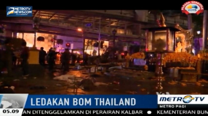 Belum Ada Keterangan Resmi Jumlah Korban Tewas Ledakan Bom di Thailand