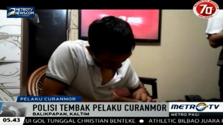Berusaha Melarikan Diri, Polisi Tembak Pelaku Curanmor