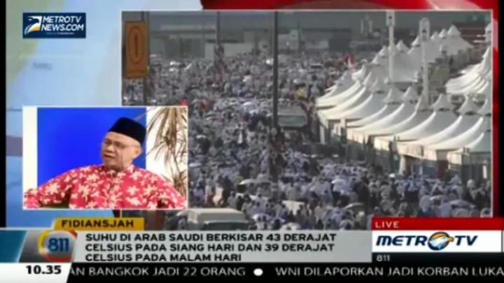 Kemenkes: Suhu Panas Jadi Tantangan Jemaah Haji Tahun Ini