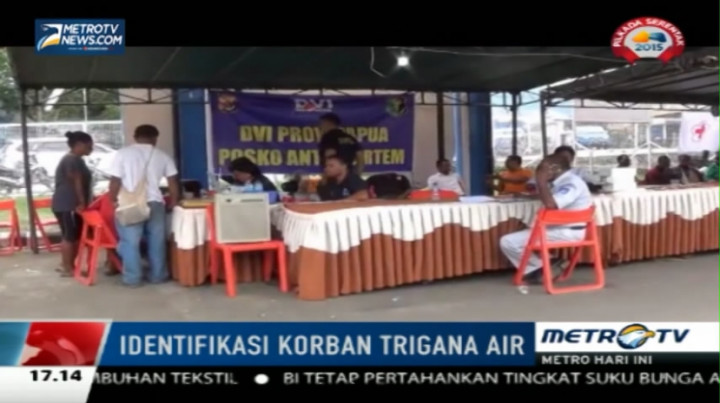  Tim DVI Terima 42 Data Keluarga Korban Trigana Air