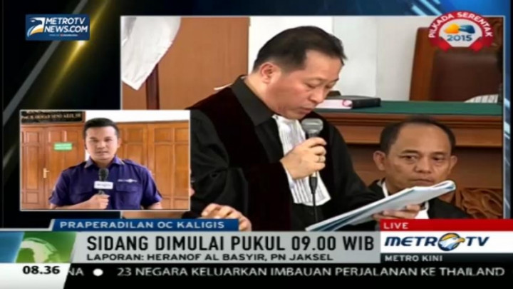Hari Ini, Sidang Praperadilan OC Kaligis Hadirkan Bukti dan Saksi