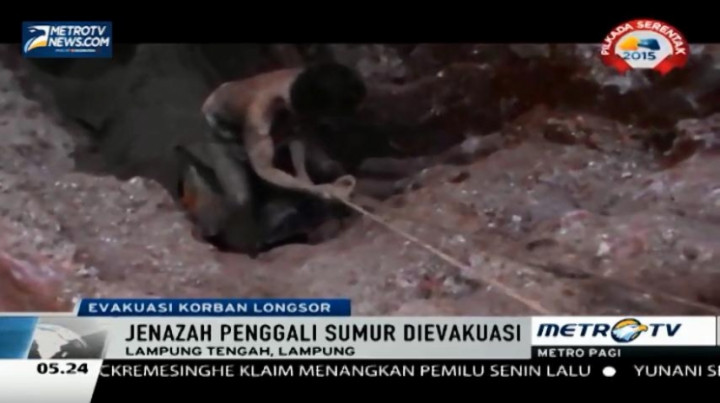 Jenazah Penggali Sumur Berhasil Dievakuasi