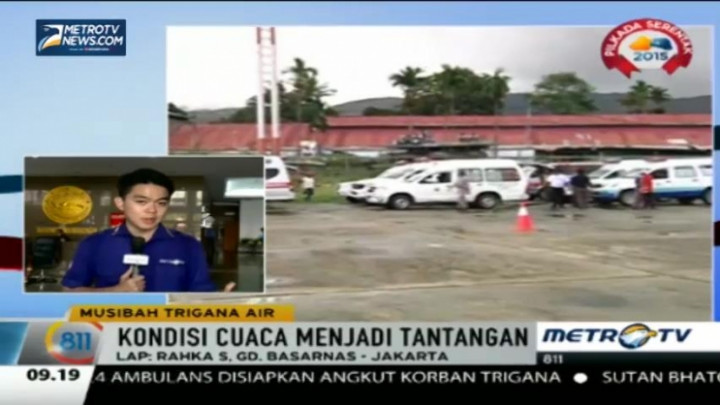 Cuaca Buruk, Evakuasi Korban Trigana Air Terhambat