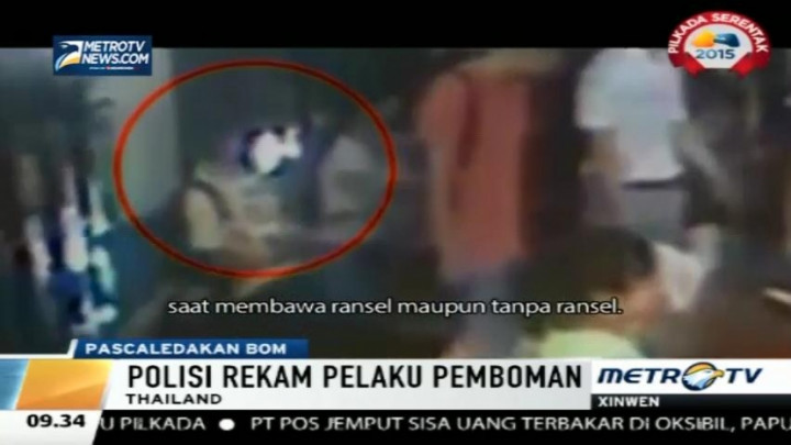 Polisi Thailand Rekam Pelaku Pemboman