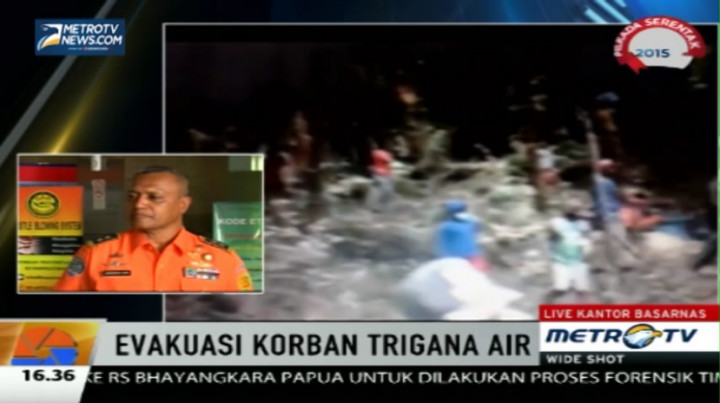 Basarnas: Tugas Selanjutnya Cari FDR Trigana Air