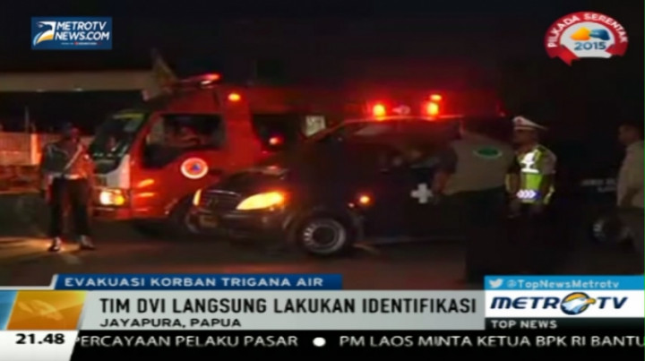  Tiba di Jayapura, Empat Jenazah Korban Trigana Air Langsung Diidentifikasi