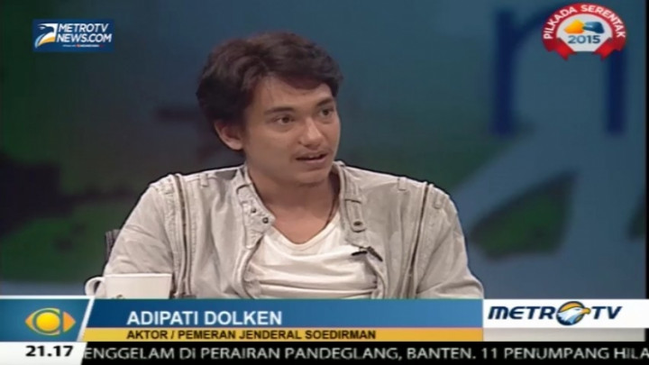 Adipati Dolken Mengaku Jatuh Cinta Pada Sosok Soedirman