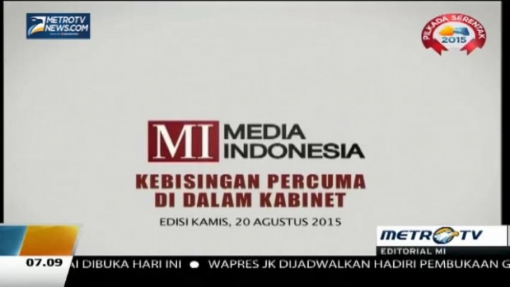 Kebisingan Percuma di Dalam Kabinet