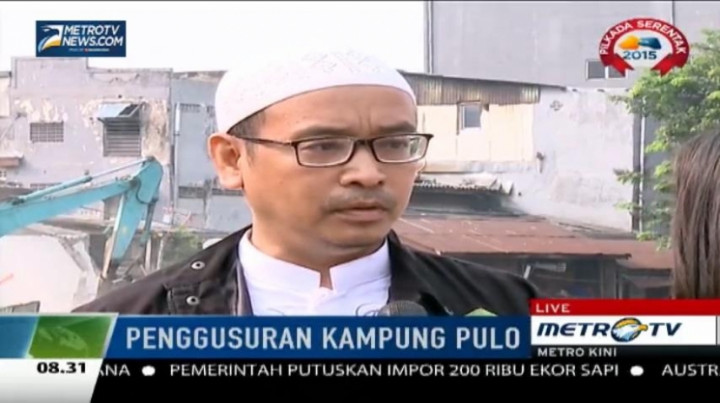 Penggurusan Kampung Pulo, Warga: Pemerintah Tidak Konsisten