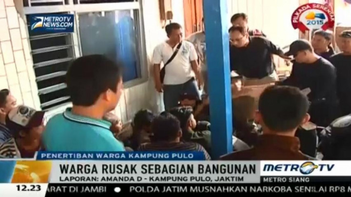 Bentrok di Kampung Pulo, Aparat Amankan 24 Warga