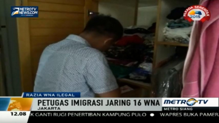 Petugas Imigrasi Jaksel Amankan 16 WNA Ilegal
