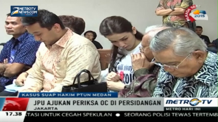  Sakit, OC Kaligis Absen Sidang Perdana