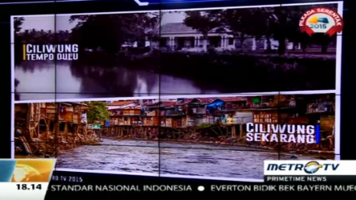 Perbedaan Ciliwung Dulu dan Kini