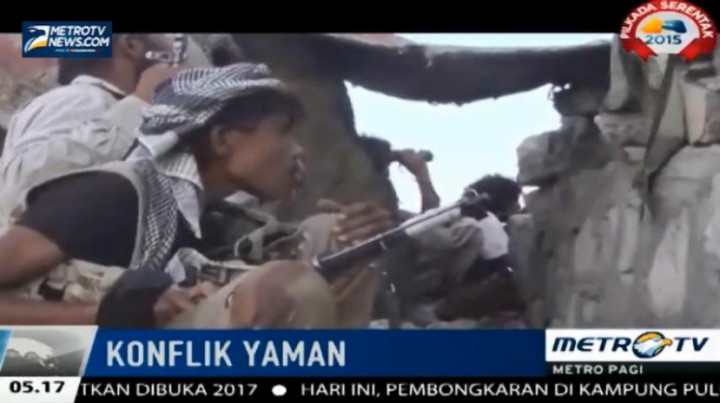 Pertempuran Pemberontak Houthi dan Pengikut Setia Presiden Yaman