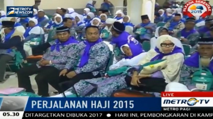 Gubernur Sulawesi Selatan Lepas Kloter Pertama Jemaah Haji