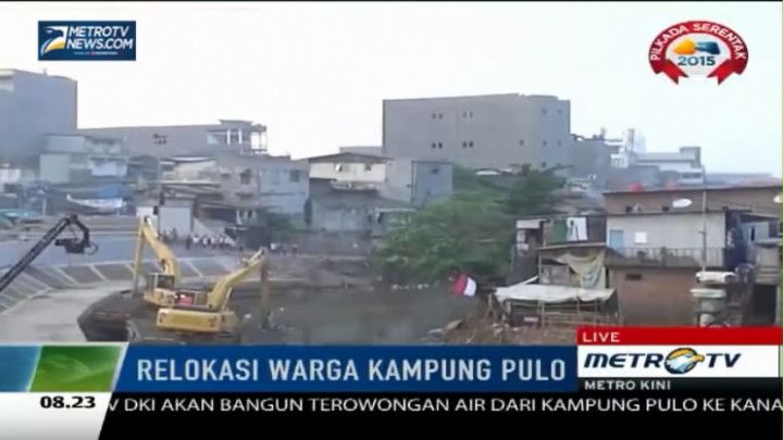 Penertiban Pemukiman di Kampung Pulo Sudah 80 Persen