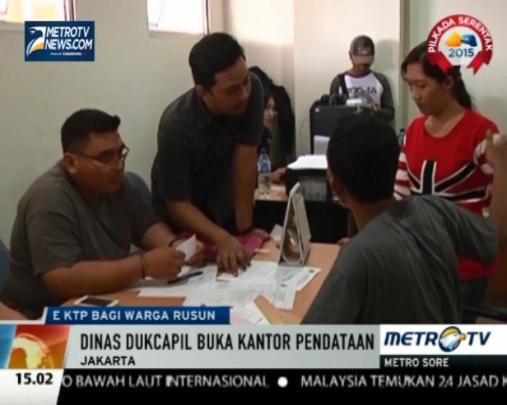 Disdukcapil Jaktim Buka Kantor Pembuatan e-KTP bagi Warga Kampung Pulo